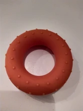 Anillo de agarre de mano de Gel de sílice, accesorio de agarre de mano, anillo de masaje de rehabilitación de fuerza