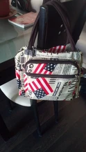 Fiambrera de pícnic impermeable para mujer, bolsa de lona Oxford portátil, bolsas de almacenamiento de alimentos, fiambrera térmica con impresión