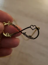 Collar con colgante personalizado de nombre para hombre y mujer, cadena de acero inoxidable dorada, placa con nombre de pareja personalizada, regalo de joyería con corazón