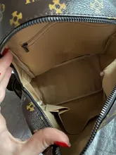 Mochila con estampado clásico para mujer, bolso de diseñador de cuero PU con borla, lujoso, Vintage, de alta calidad, 2020