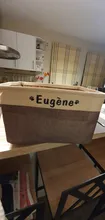 Bins Storage-Box Canvas-Bag Pet-Toys Dog-Accessories Foldable Personalized Linen