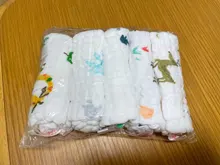 5 unids/lote muselina 6 capas de algodón suave bebé toallas Toalla de cara bebé pañuelo de alimentación cara toalla limpia burp paños
