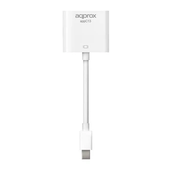 Mini DisplayPort to VGA Adapter approx! APPC13V2 162 MHz HDMI 1.3b 5,4 Gbps 18 cm
Mini DisplayPort to VGA Adapter approx! APPC13V2 162 MHz HDMI 1.3b 5,4 Gbps 18 cm