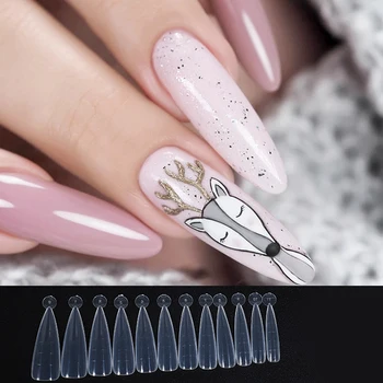 120Pcs/set Clear Nail Tips French Salon Acrylic Nail Art False Nail Tips For Manicure For Salon Tips Build Extension DIY Nail
120Pcs/set Clear Nail Tips French Salon Acrylic Nail Art False Nail Tips For Manicure For Salon Tips Build Extension DIY Nail