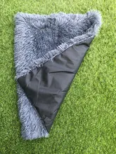 Alfombrilla de lana suave para Cama de Perro, cojín cálido para casa, cachorro, gato, manta para dormir para perros pequeños y grandes, caseta para gatos