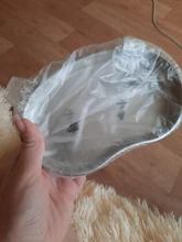 S M L Placa de desinfección de acero inoxidable instrumentos quirúrgicos dentales bandeja curvada para esterilización de tatuaje de labios de cejas