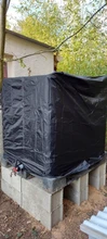 Cubierta protectora para tanque de agua, contenedor IBC de 1000 litros, cubierta impermeable y a prueba de polvo, protector solar, tela Oxford, 210D, herramientas para exteriores