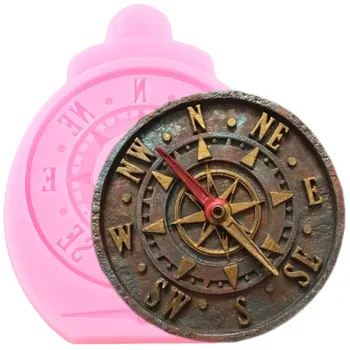 Antique Compass Silicone Molds Fondant Cake Decorating Tools Steampunk Cake Border Mould Candy Clay Chocolate Gumpaste Moulds
Antique Compass Silicone Molds Fondant Cake Decorating Tools Steampunk Cake Border Mould Candy Clay Chocolate Gumpaste Moulds
