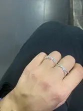 Anillos de hojas de plata de ley 925 estilo bohemio para mujer, bisutería femenina, ajustable, venta al por mayor