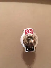 Toggle-Switch SPST ON-OFF 2-Terminal E-TEN1021 15A 1pcs 250V Orange Good-Quality 2-Pin