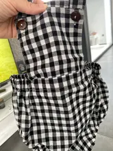 Ropa a cuadros de algodón y lino para bebé, trajes con espalda descubierta para recién nacido de 0 a 3T, Mono
