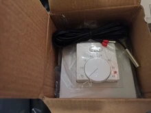 Sensor de temperatura ME87 Manual, termostato de pared para sistema de calefacción eléctrica, 230V, 16A, 3 metros