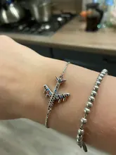 Nueva llegada cobre CZ aviones pulsera de cadena para las mujeres ajustable encanto volar avión joyería del brazalete de la mejor fiesta boda, viaje regalo