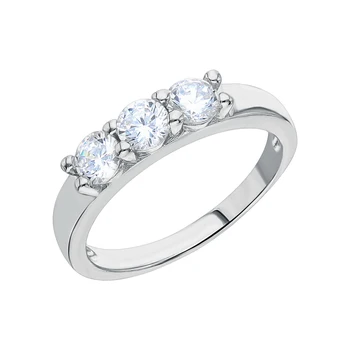 Silver ring with cubic zirconia sunlight sample 925
Silver ring with cubic zirconia sunlight sample 925