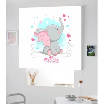 Blind Iroa Digital Customizable Elephant Alice! ROLLER BLINDS TRANSLUCENT PERSONALIZED WITH NAME! (100X170)
Blind Iroa Digital Customizable Elephant Alice! ROLLER BLINDS TRANSLUCENT PERSONALIZED WITH NAME! (100X170)