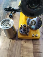 Burr Grinder Level Coffee Electric Xeoleo Miller Regulating-Valve 1-10 Extra Yellow/pink