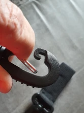 Accesorios para cochecito de bebé, gancho Universal, bolsa de carrito de bebé, ganchos de plástico de alta calidad, giratorios, 360 Uds.