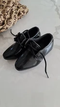 2020 nuevos zapatos de vestir de boda de cuero genuino para niños, zapatos de boda negros para niños, zapatillas formales de cuña 21-36