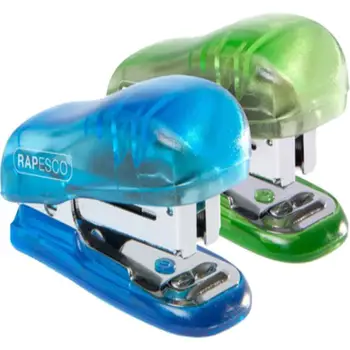 Stapler rapescp bug capacity 10 sheets use staples 24/6 and 26/6 assorted colors 154328-WSR700A3
Stapler rapescp bug capacity 10 sheets use staples 24/6 and 26/6 assorted colors 154328-WSR700A3