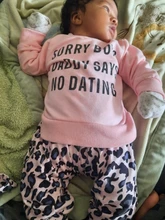 Conjunto de ropa para niña recién nacida, pantalones de leopardo a la moda, Tops con estampado de letra rosa, diadema, 3 uds., trajes para niño pequeño