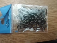 Rompin-Anillos ovalados de división ovalada de acero inoxidable, surtido de señuelos giratorios, emerillones de pesca, Conector de aparejos de 16, 18 y 21mm, 50 unids/lote