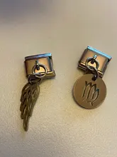 Hapiship-abalorio italiano de circonia cúbica brillante, 2019 Original, Margarita, corazón rosa, flor, pulsera de 9mm, fabricación de joyas de acero inoxidable, DJ218