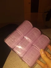 6 unids/set gran auto agarre rodillos del pelo se aferran cualquier tamaño DIY rizadores de cabello Color al azar DIN889