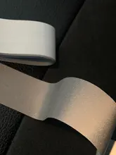 DIY 10/15/20/30 MM alta visibilidad grado coser en cinta de borde de tela reflectante para bolsa de tapa de ropa para un uso de seguridad de visibilidad