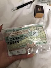 Mr.paper, 4 diseños, 40 unidades por lote, pegatinas Vintage de raya Simple de bolsillo, cinta decorativa, pegatinas para Scrapbooking, Bullet, diario, Deco