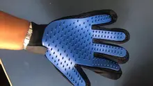 Pet-Grooming-Gloves Hair-Accessories Pet-Hair Dogs for Red Blue Green Rose Carding