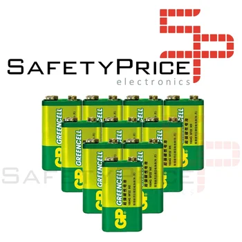 1x Battery Gp Greencell 9V MN1604 6LR61 PP3 6F22
1x Battery Gp Greencell 9V MN1604 6LR61 PP3 6F22