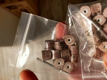 Disco de aleta de lijado, 10 Uds. + 1, aleta de molienda, ruedas, cepillo de arena para Dremel, accesorios para amoladora abrasiva rotativa para herramientas Dremel