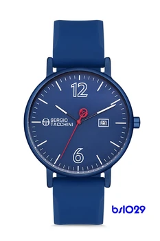 

Sergio Tacchini Silicone Blue Unisex watch fashion jewelry gold silver black watches