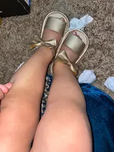 Zapatos de princesa con lazo para bebés y niños, sandalias de goma antideslizantes, de PU, talla 0-18M, bonitos, novedad, verano, 2018