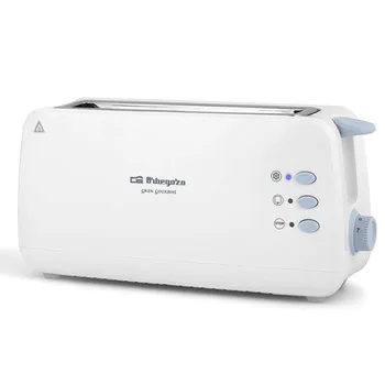Orbegozo to 4012 - 850w - 1 SLOT-2 long slices-cold touch shell-Heat rolls-func.
Orbegozo to 4012 - 850w - 1 SLOT-2 long slices-cold touch shell-Heat rolls-func.