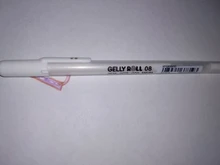 Sakura Gelly Roll Pen Liner, oro plata subrayador básico Color blanco, 05 Fine 08 Medium 10 Bold Drawing Paint Marker Art A6499