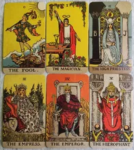 84 unids/set cartas del Tarot sin fronteras Smith juego de mesa de Tarot tarjetas inglés completo portátil amigo fiesta Mesa tarjetas de Juego de 4P