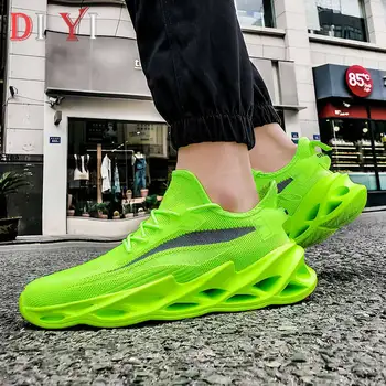 Air Mesh Sneakers for Men Cushioning Breathable Sport Running Shoes Summer Slip-on Men's Sports Shoes Man Light Blade Shoe A21
Air Mesh Sneakers for Men Cushioning Breathable Sport Running Shoes Summer Slip-on Men's Sports Shoes Man Light Blade Shoe A21