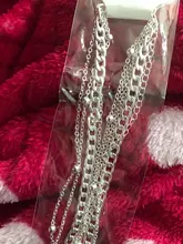 Collar bohemio de joyería para mujer, collar gótico llamativo en forma de gota, multicapa, bisutería para hombre