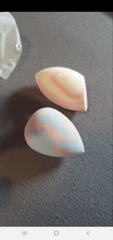 Esponja de maquillaje, esponja cosmética para polvos base, licuadora de belleza suave, herramienta en forma de gota de agua