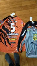 Camiseta con nombre personalizado para motocross y MTB para hombre, jersey enduro y ciclismo de montaña, para descenso DH, de secado rápido