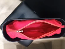 TANQU-bolsillo con cremallera para Mini bolsa de lona, impermeable, interior