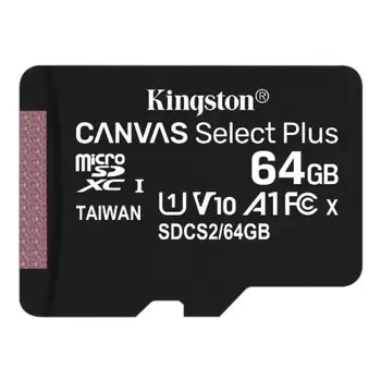 SDXC memory card Canvas Select Plus 64 GB Class 10 speed 100 MB / sKINGSTON23.84
SDXC memory card Canvas Select Plus 64 GB Class 10 speed 100 MB / sKINGSTON23.84