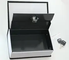Caja de Seguridad de almacenamiento para el hogar, casillero de seguridad secreto oculto con llave, accesorio de candado, dinero en efectivo, joyería, 2019