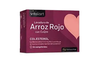 Vitalart red rice Coq10 60Comp Vitalart 1 unit 200 g 
Vitalart red rice Coq10 60Comp Vitalart 1 unit 200 g