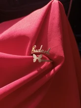 Letdiffery-Anillos personalizados con nombre de mariposa esmerilada para mujer, sortija de boda de acero inoxidable brillante de oro, anillo de joyería ajustable