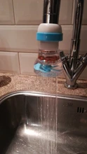 FAUCET-FILTER Kitchen Plastic Water-Saver Swivel Shower Anti-Splash Bathroom Household
