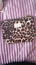 Bolsas de maquillaje para mujer, neceser de algodón con cremallera de leopardo, bolso de mano para chicas, organizador de artículos de almacenamiento, impermeable, nuevo, 2019
