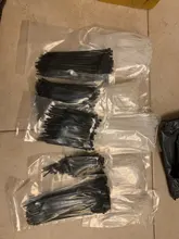 Cable-Ties Loop-Wire Zip-Tie Self-Locking Plastic Nylon Black 3x100 500pcs 3x60 3x80