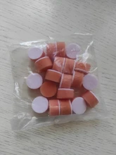 DRELD 20 uds 1 pulgada esponja pulidora de Kit de almohadilla de pulido de herramienta de mano para coche pulidora cera Buffer de abrillantado para coche de herramienta de limpieza naranja